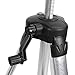1.2M Optical Level Tripod, Aluminum Tripod with 5/8in Screw Collapsible Legs Light Non Slip Portable Carrying Pouch Included