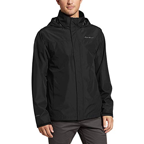 Image of Eddie Bauer Men's Rainfoil WeatherEdge Waterproof Packable Hooded Rain Jacket