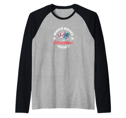 T-shirt Stitch Disney de style baseball raglan porteur de tendresse pour des fêtes magiques