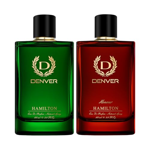 Image of Denver Hamilton & Honour Perfume For Men- 100 ML Each, Pack of 2|Long Lasting Perfume| Eau de Parfum