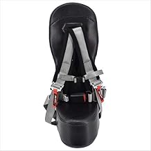 Bump Seat with Silver Harness for Polaris RZR 2014+RZR 1000 or Turbo Models