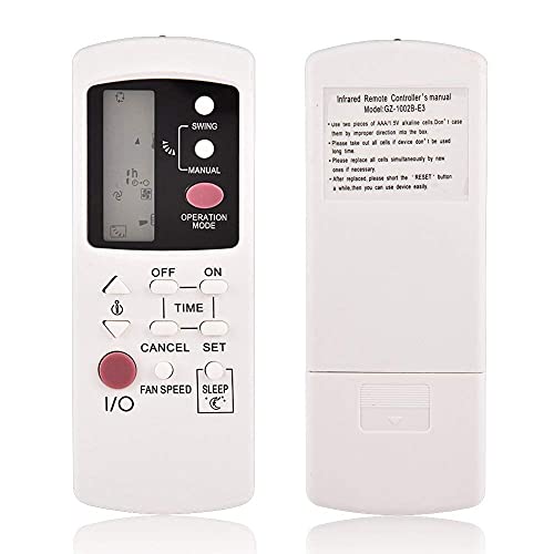 Image of Ehop GZ-1002A-E3 Compatible Remote Control for Voltas Air Conditioner VE-39 (Please Match The Image with Your existing or Old Remote Before Ordering)