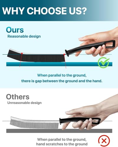 Spaltreinigungsbürste - Premium Bunte Harte Borsten Fugenreinigungsbürsten, Multifunktionale Fugenreinigungswerkzeuge, Entwickelt für die Reinigung Enger Räume, für Toilette, Badezimmer(6 Stuck)