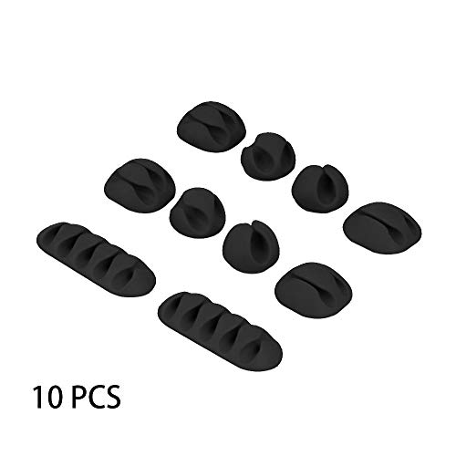 Andoer CC-949 10pcs / set Cabos multiuso para organizadores de cabos Enroladores de cabos Fone de ou