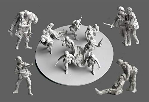 Kit modelo de resina 1:72 sin ensamblar ni pintar
