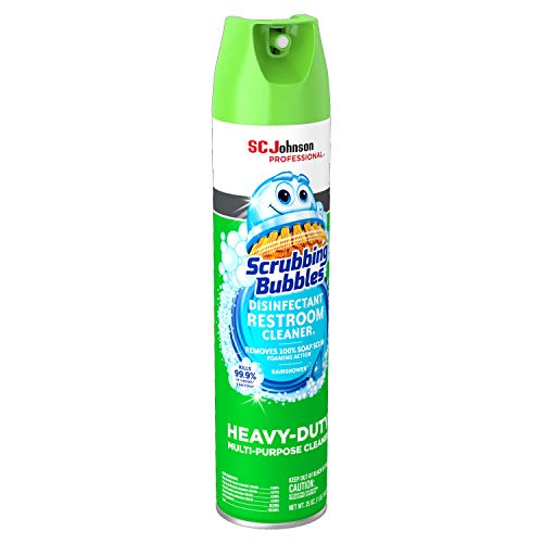 SC Johnson Professional SCRUBBING BUBBLES Disinfectant Aerosol, 25 Fl Ounce (Pack of 12)