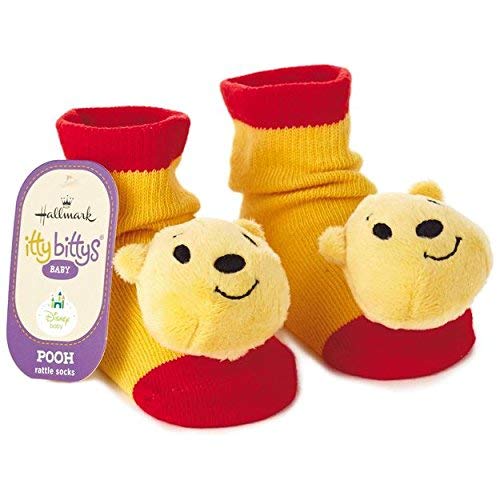Winnie the Pooh itty bittys Baby Rattle Socks