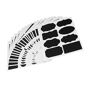 160 Spice Jar Label Stickers Keuken Pantry Labels Krijtbord Etiketten Herbruikbare Waterdichte Blackboard Vinyl Set