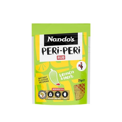 Nandos Peri Peri Lemon & Herb Seasoning Rub 25g