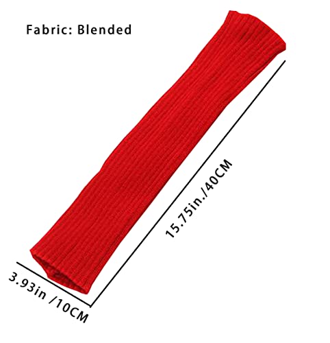 Image of Warm Woolen Socks For Women Solid Leg Covers Socks For Autumn And Winter Knitting