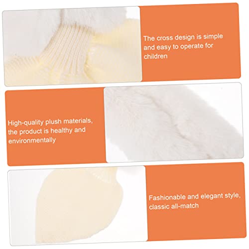 BESPORTBLE 2pcs Plush Winter Boy Girl Scarf Adorable Boys and Girls Warm Scarves for Newborn3