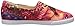 Nine West Women's Blast Fabric Fashion Sneaker, Red Multi/Pink, 6 M US