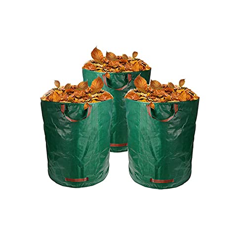 Santousi Garden Waste Bags 16 Gallons Reusable Leaf Bags Yard Waste Bags Lawn Bag Holders For Outdoor #TOP1