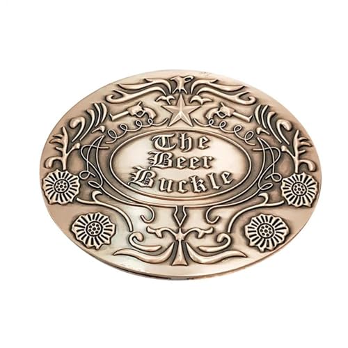 Générique Beer Bottle Belt Buckle | Metal Belt Clip for Water Bottle - Portable Handsfree Drink Can Holder, Vintage Beer Holster Bottle Holder, 1# Bronze Copper, Se référer au descriptif, Refer to
