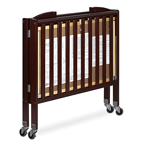 Dream On Me 683-E 3 In 1 Portable Folding Stationary Side Crib In Espresso thumb #6