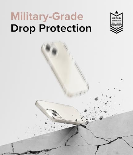 Image of Ringke Air Compatible with iPhone 15 Case Cover Transparent Lightweight Soft Flexible TPU Scratch Resistant Natural Form iPhone 15 Back Cover - Glitter Clear