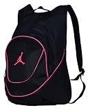 Jordan Nike Air Jumpman Sports Bag Backpack-Black/Pink