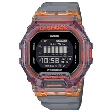 Relógio Casio G-Shock G-Squad Sports GBD-200SM-1A5DR Contador de Passos Bluetooth