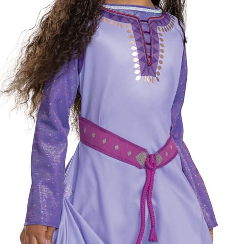 Disfraz Deluxe Oficial Disney Asha con Vestido Largo miniatura 3