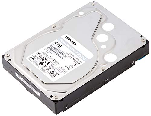 Image of Toshiba X300 4TB 7200RPM 128MB 3.5 inch SATA HDD (HDWE140EZSTA)