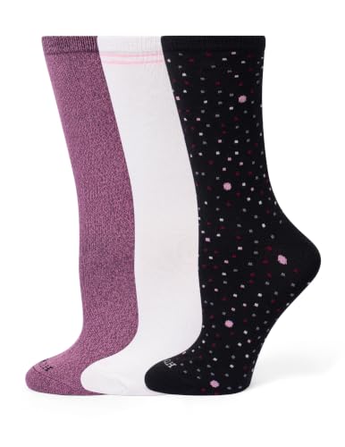 Image of HUE Women's Super Soft Crew Sock 3 Pair Pack