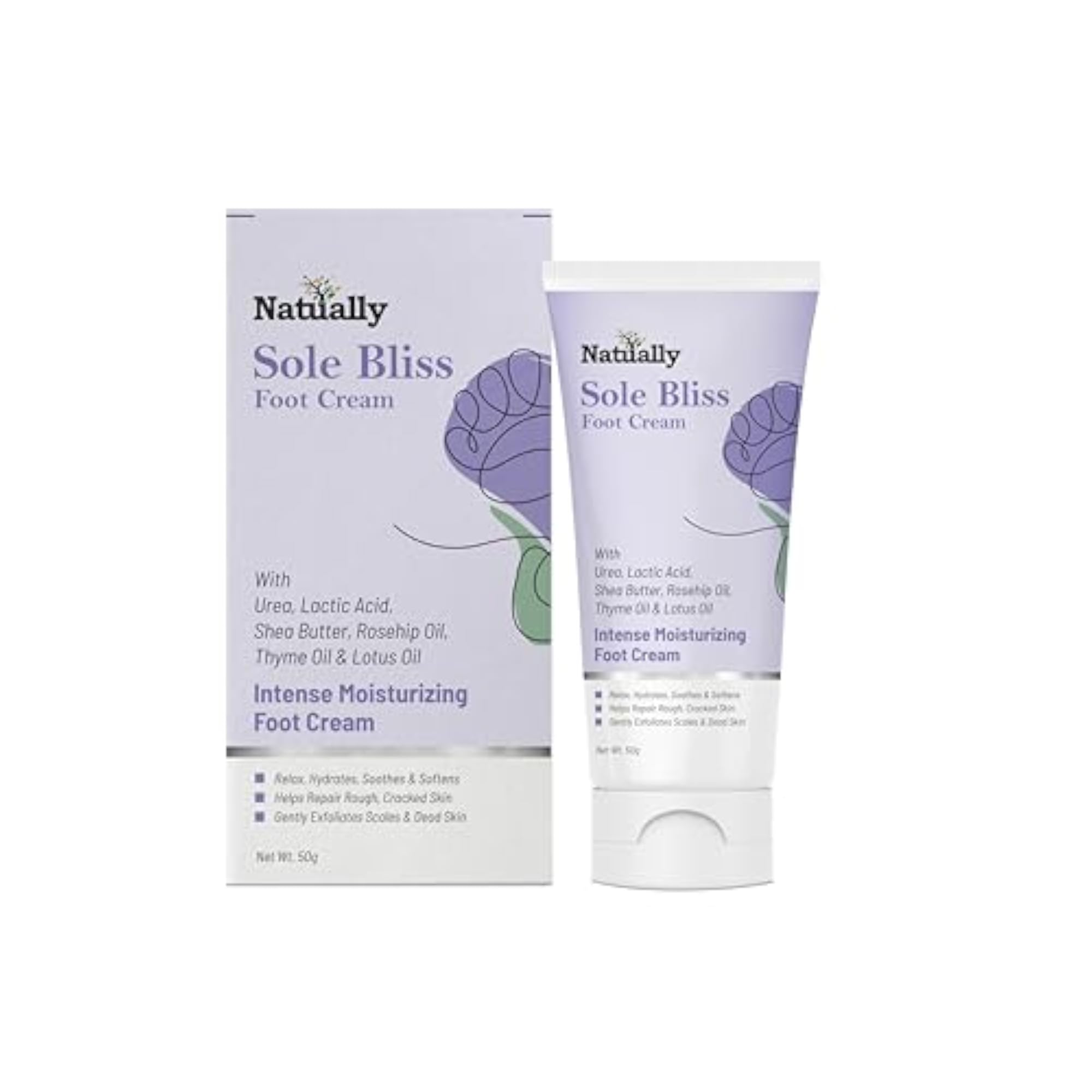 Sole Bliss Intense Moisturising Foot Cream, 50g