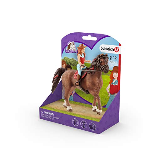 Schleich 42411 - Horse Club Hannah & Cayenne & 42413 - Horse Club Lisa & Storm – Bild 2