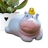 Excellent Material: Harnessing excellent material, this Hippo Statue is designed for durability with good wear resistance and stability. The meticulous workmanship ensures tough and sturdy elegance that will improve the look of any room