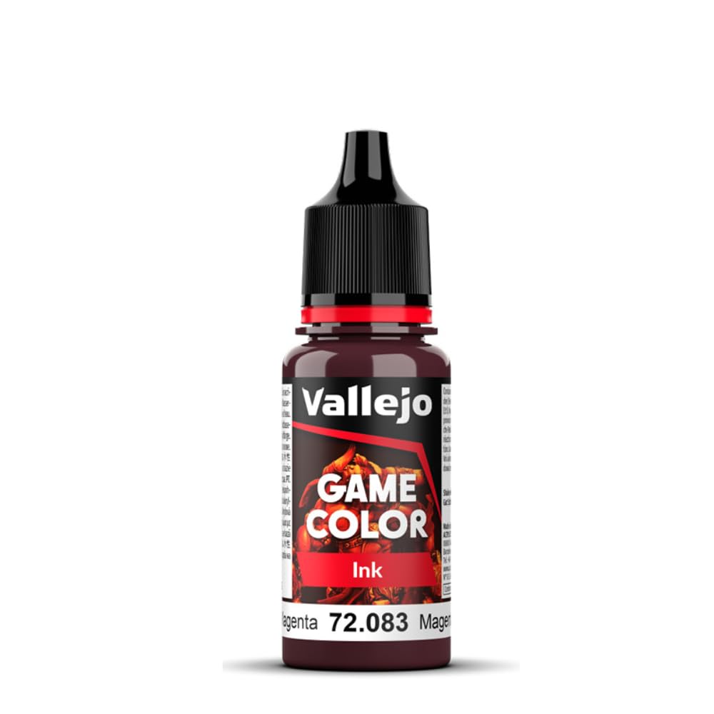 Vallejo 72.083 - Magenta Ink, 18 ml - New