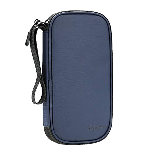 Preisvergleich Produktbild Japoece Reisepass Tasche Familie Reiseorganizer mit RFID-Blocker, Tragbare Reisepasshülle Ausweistasche für Damen und Herren, Ganz