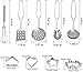 niolio Kids Cooking and Baking Chef Set - 24 Pcs Includes Apron, Chef Hat, Oven Mitt, Pot Holders, Rolling Pin, Spoon, Cookie Cutters & Baking Utensil for Little Girls Age 3+ Years Old Kids Toys