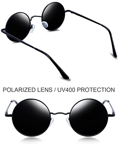 Joopin-Retro-Round-Sunglasses-Mens-UV400-Protection-Metal-Frame-Vintage-Circle-Sun-Glasses-Polarised-Sunglasses-for-Women-and-Men - Izzgadgets.com