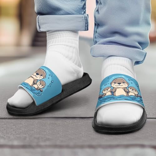 Toddler/Little Kid Girls Slide Sandal Cute Summer Slippers for Boys Lightweight Water Friendly4