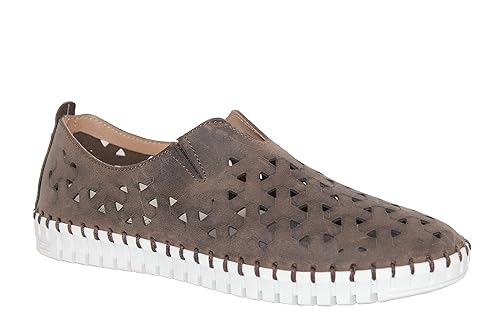 Image of Eric Michael Inez Women's Sandal (Cafe Distressed, EU 39 /8.5-9)