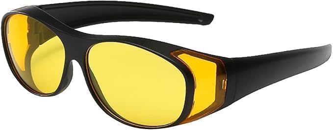 Elzhan Infrared Night Vision Glasses - UV Protection Driving Glasses, Adjustable Thermal Imaging Eyewear, Night Vision IR Glasses For Outdoor Riding
