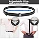 SwirlColor Hemdhalter Herren, 2 Stück Rutschfeste Verstellbare Hemd Bleiben Gürtel Elastische Tuck Gürtel für Ordentlichen Look für Business Office Hochzeit