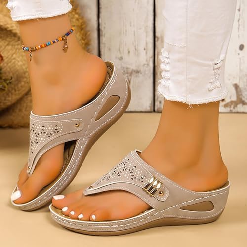 Avylays Orthopedic Sandals,Avylays Breathable Mesh Sports Sandals With Non-Slip Sole,Comfortable Beach Wedge Sandals2