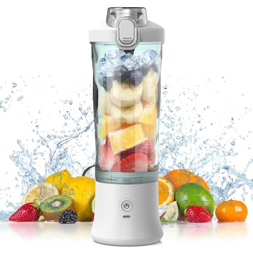 Mulli Portable Blender,Personal Blender for Shakes and Smoothies,Rechargeable Mini Mixer, 20 Oz with Travel Lid for Home/Kitchen/Gym Mulli Portable Blender,Personal Blender for Shakes and Smoothies,Rechargeable Mini Mixer, 20 Oz with Travel Lid for Home/Kitchen/Gym
