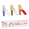 Cabilock 3Pièces Broche Tube à Émail Colorées Pour Femmes Épingles à Revers Élégantes Accessoires De Mode Pour Vêtements #5