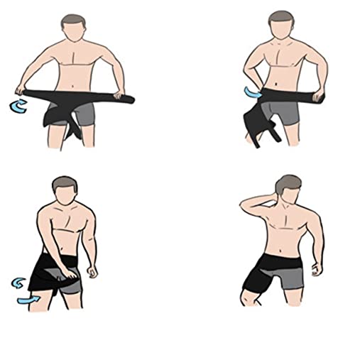 Soporte compresor ajustable para pierna y cadera Healeved miniatura 3
