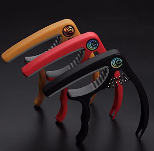 Hm Vicyy Capodastre Capo de Guitare 3 pièces pour ukulélé Classique de Guitare Acoustique et électrique,Capo de Guitare… - Les Beatles, Paul McCartney, John Lennon, RIngo Starr, George Harrison Hm Vicyy Capodastre Capo de Guitare 3 pièces pour ukulélé Classique de Guitare Acoustique et électrique,Capo de Guitare… – Image 4