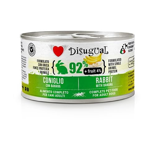 Disugual Dog Frutas | Alimento Húmedo para Perro | Monoproteína