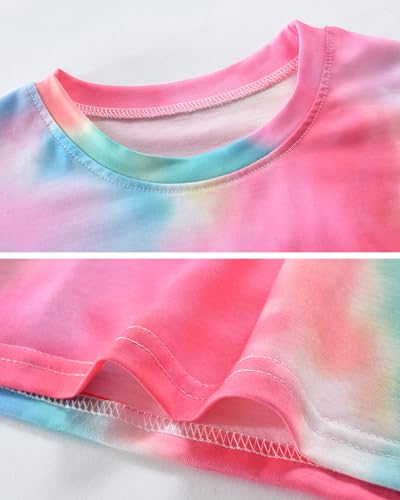 DDSOL Birthday Girl Shirt Tween Girls Birthday Crop Top Short Sleeve Tshirts for Teen Girl 6-14 Years4