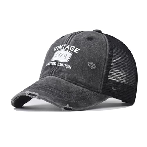 Gorra clásica de béisbol vintage bordada