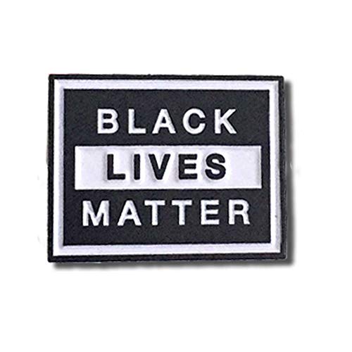 Mikspress Black Lives Matter Enamel Pin, BLM Lapel Pins, Statement Pin for Jackets or Backpacks