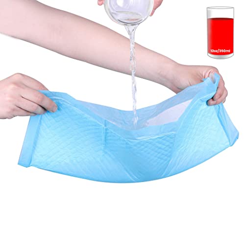 (100 Pads) CalPalmy Ultra Absorbency Pet Toilet Training Pads 18" x 13" Moisture Locking Technology Turns Liquid into Gel - Perfect for Rabbits and Guinea Pigs by CALPALMY - Image 6