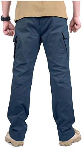 CARWORNIC Gear Men's Hiking Tactical Pants Lightweight Cotton Outdoor Military Combat Cargo Trousers