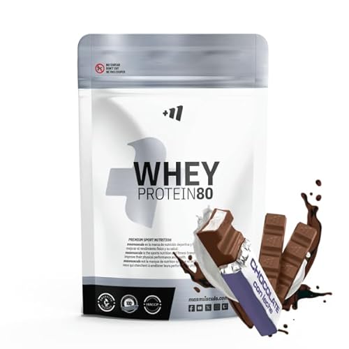 MASmusculo - Whey Protein80-500 g - Choco Milk - Suplemento Deportivo Puro de Calidad - Proteína Whey - Con Lacprodan de Arla y Suero de Leche - Ayuda a Aumentar la Masa Muscular