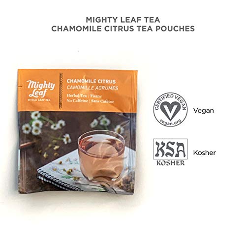 Mighty Leaf Herbal Tea Bags Chamomile Citrus, 100 Count #TOP3