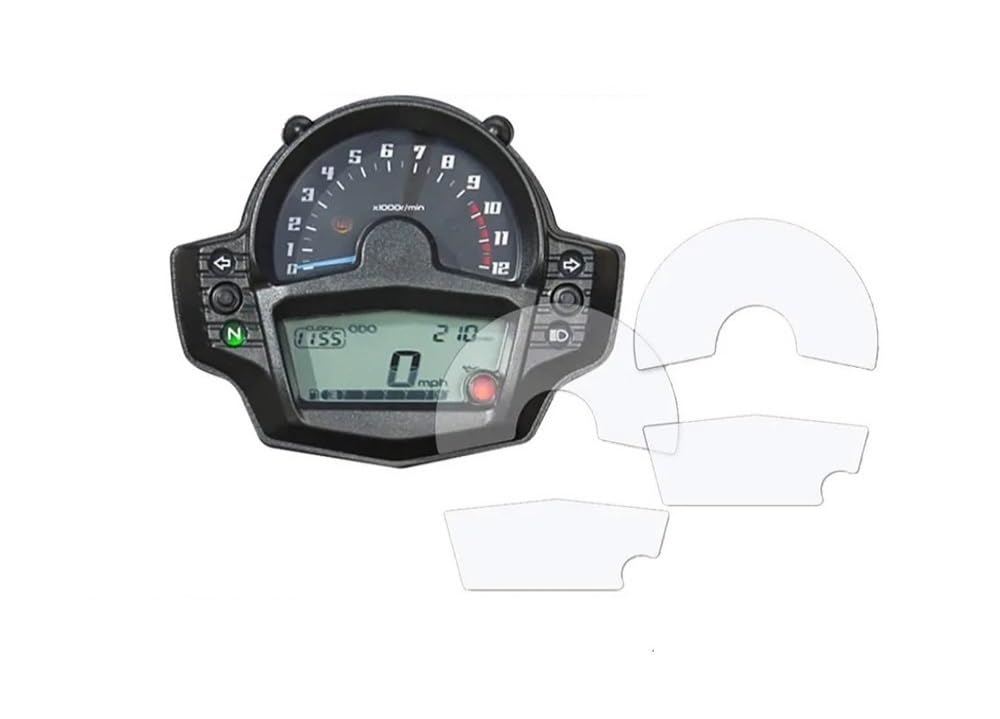 Protector Pantalla Velocímetro Película Protección contra Rayaduras De Panel De Instrumentos De Motocicleta para Kawa&Saki Vul&Can S 2015-2018 2019 2020 película velocímetro
